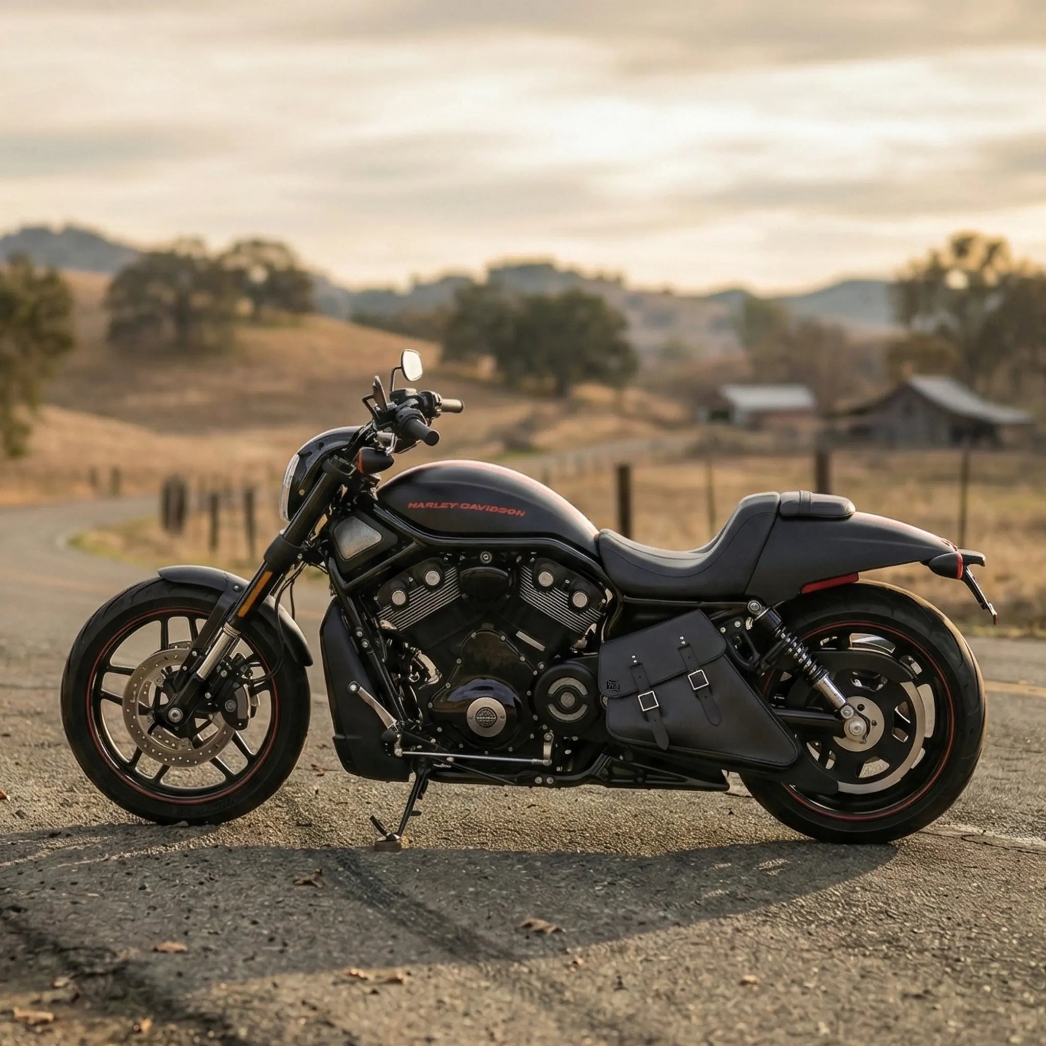 H-D® V-Rod Left Side Solo Bag - VRL01