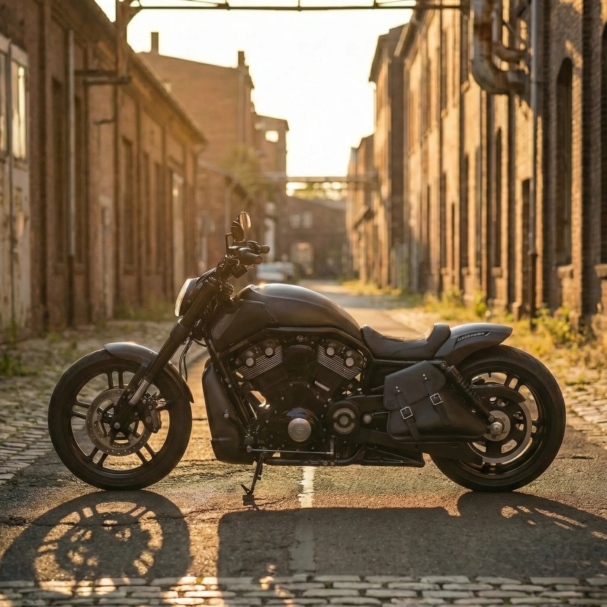 H-D® V-Rod Left Side Solo Bag - VRL03