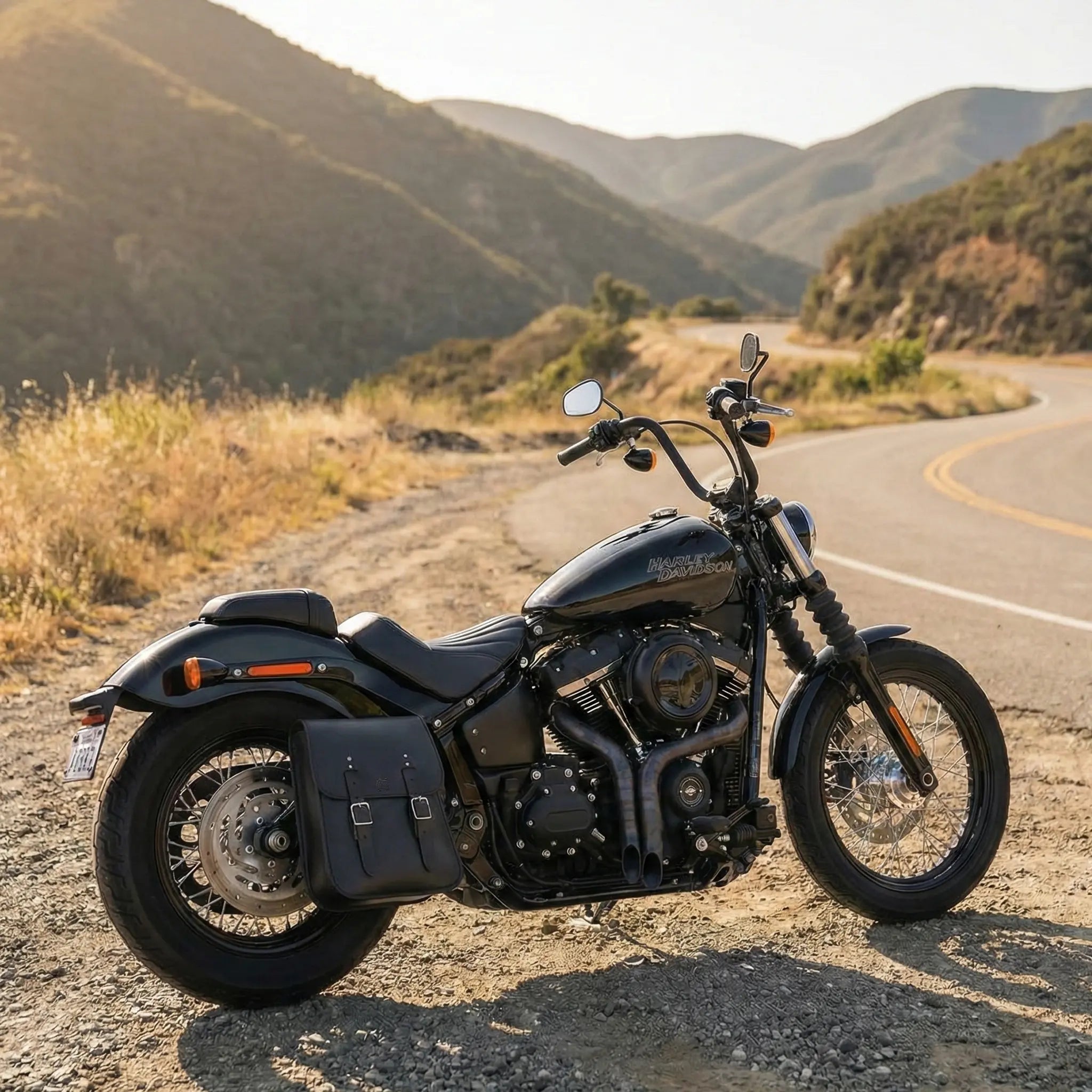 H-D® 2018-Later Softail Right Side Solo Bag - SHR04