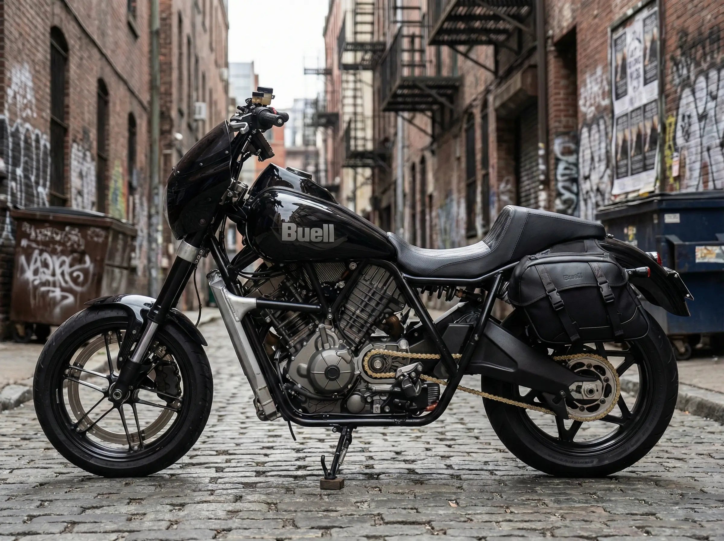 Buell Super Cruiser Saddlebags