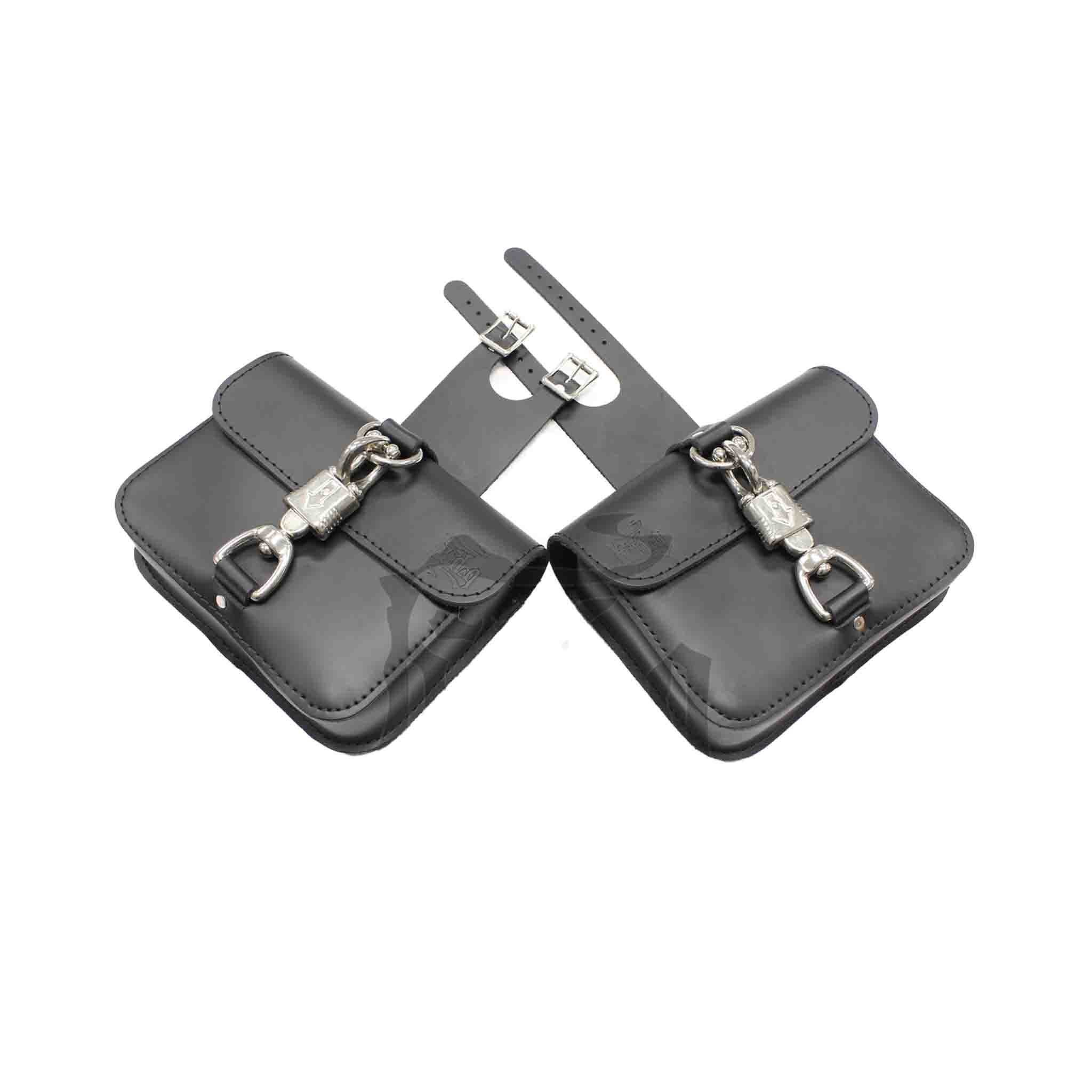 Upgrade your Harley-Davidson® Dyna with the DTU05 Dyna Throw Under Seat Bags. Hand crafted in USA with premium leather and top quality hardware. Durable and stylish, it's the perfect fit for your motorcycle.