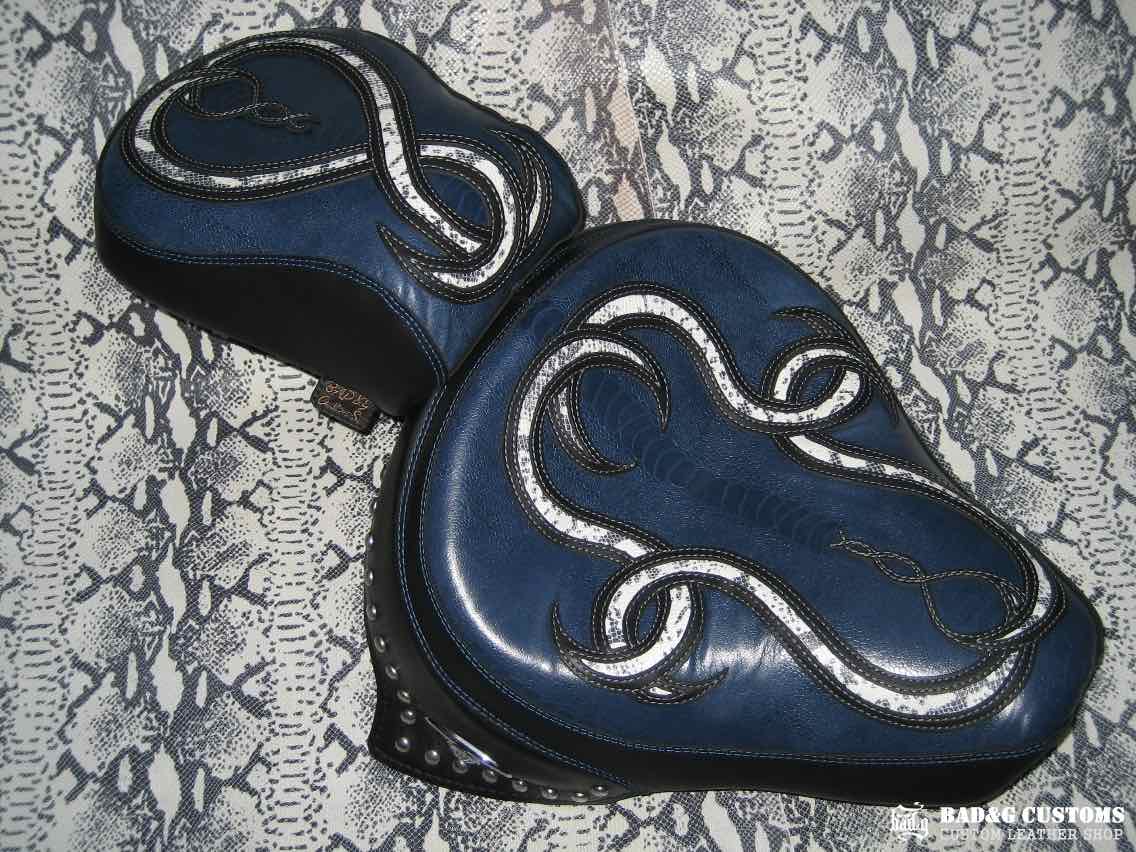 Harley-Davidson Softail Custom Seat and Backrest