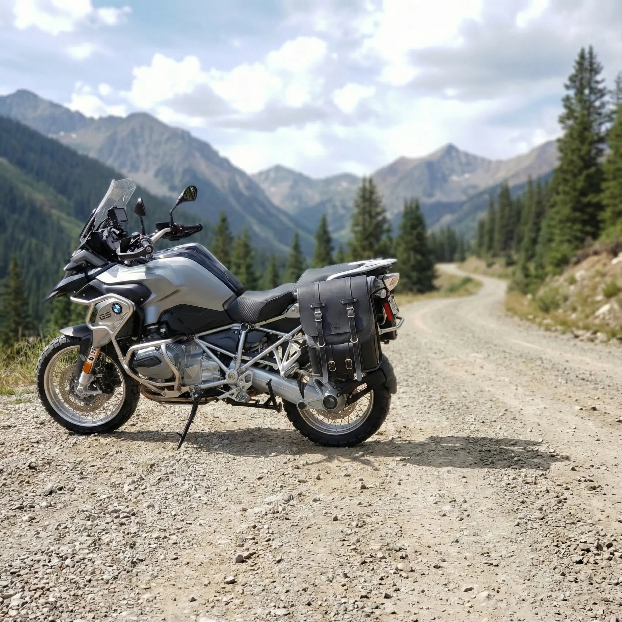 Why Veg Tan Water Buffalo Leather and Waxed Canvas are the Best Materials for Rolltop Saddlebags
