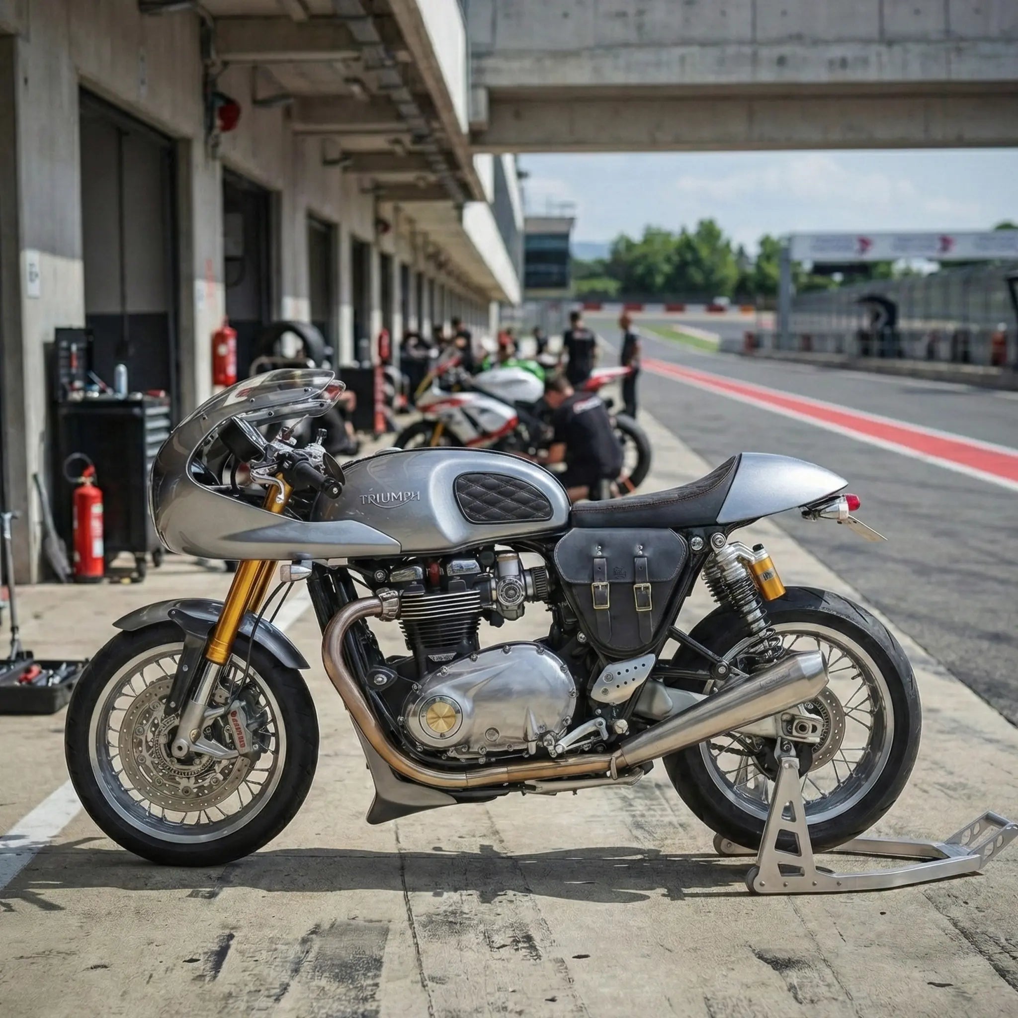 Triumph Side Cover Solo Bag - TSB03